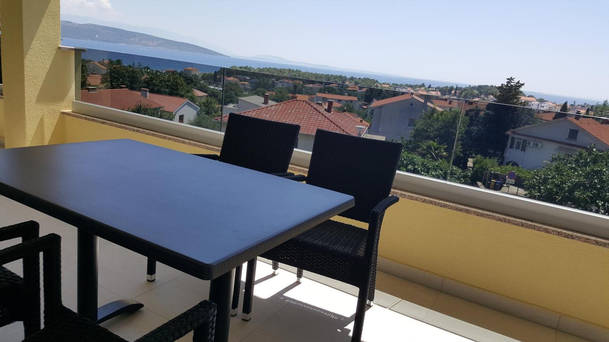 Apartmani Krajinovic Krk Town Eksteriør bilde